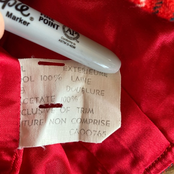 Vintage perfect little tartan wool vest women size XS - Picture 13 of 13